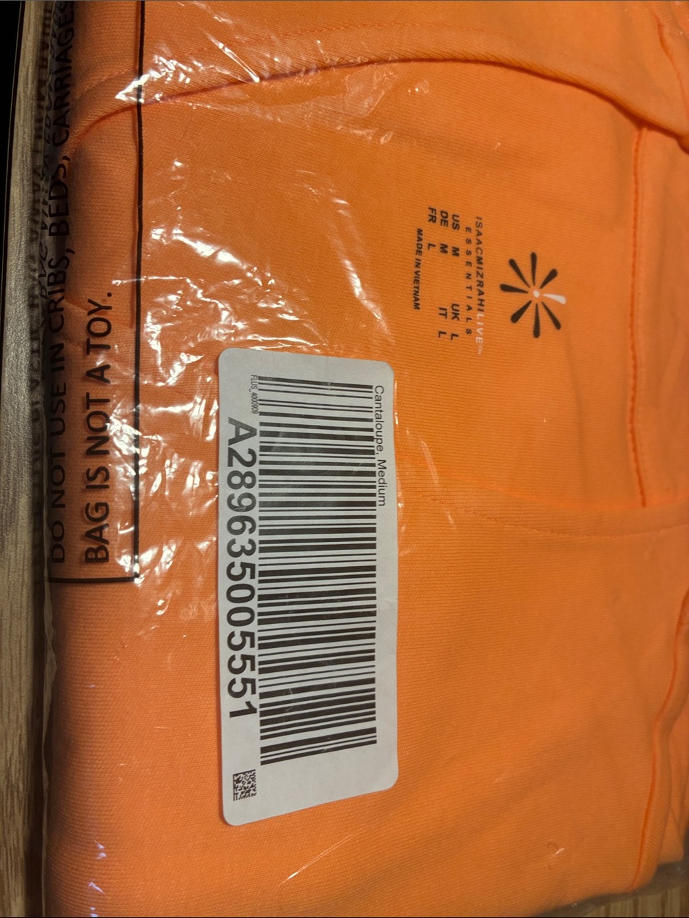 Isaac Mizrahi Orange Short Sleeve Tee